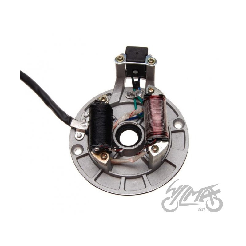 STATOR ISKROWNIK 2 CEWKI MINI ENDURO 125 CC 4T