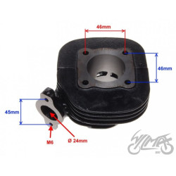 CYLINDER DO KINROAD KOS Z TŁOKIEM 43mm KPL