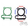 USZCZELKI CYLINDRA DO LJ125T-8M  SYM 125 150