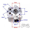GŁOWICA CYLINDRA ATV200 LONCIN WODA