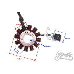 STATOR ISKROWNIK 12 CEWEK ATV 250 ST-9E