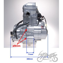 SILNIK KPL ATV 250ST-9E 167MM WODA