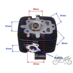 GŁOWICA CYLINDRA ATV 250 STXE