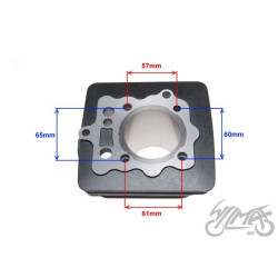 CYLINDER 62,00 DO SHINERAY XY150-10D GOŁY