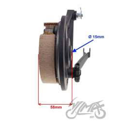 POKRYWA SZCZĘK TYŁ DO SHINERAY XY125-10D
