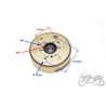 KOŁO MAGNESOWE QUANTUM DO WAŁU ZS00001, ZS00002