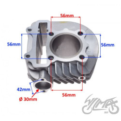 CYLINDER 52,40 125 GY6 4T 152QMI-E4