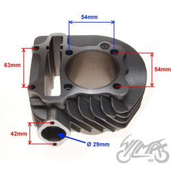 CYLINDER 59,00 GY6 4T TUNING