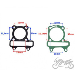USZCZELKA CYLINDRA 125 GY6 4T 152QMI-E4
