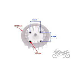 WENTYLATOR MAGNETA 125 GY6 4T