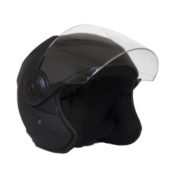 KASK MD-209 OTWARTY CZARNY XXL-MAT (CE)