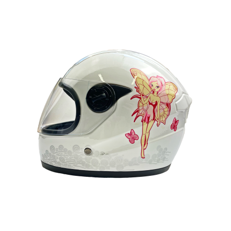 KASK MD-E506 INTEGRALNY DZIECIĘCY WRÓŻKA BIAŁY CE