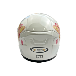 KASK MD-E506 INTEGRALNY DZIECIĘCY WRÓŻKA BIAŁY CE