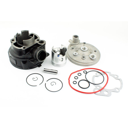 CYLINDER + GŁOWICA KPL. 2T 70CCM (47mm) - CIECZ- AM6 MINARELLI, YAMAHA, PEUGEOT, RIEJU, APRILIA - ANH
