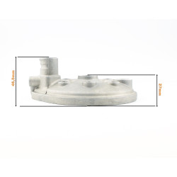 CYLINDER + GŁOWICA KPL. 2T 70CCM (47mm) - CIECZ- AM6 MINARELLI, YAMAHA, PEUGEOT, RIEJU, APRILIA - ANH
