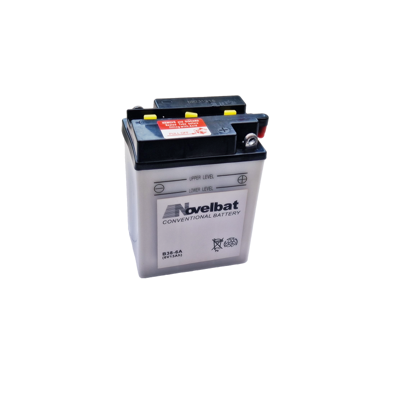 AKUMULATOR 6V B38-6A NOVELBAT(z elektrolitem) 13Ah AKUMULATOR 6V B38-6A NOVELBAT(z elektrolitem) 13Ah