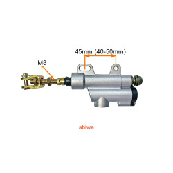 POMPA HAMULCA TYLNEGO CROSS 110/125, ATV 50/125, KINGWAY CZOPER 250