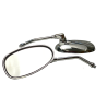 LUSTERKA KPL. GWINT M10 CHROM OWAL - MOTOROWER , MINICHOPER