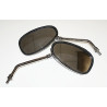 LUSTERKA KPL. GWINT M10 CHROM OWAL - MOTOROWER , MINICHOPER