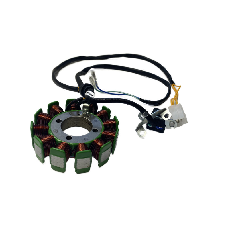 CEWKI ISKROWNIKA (STATOR) 12-ZWOJOWE CB200/250CC CG200/250 ZS 169FMM 5-kabli 88mm CEWKI ISKROWNIKA (STATOR) 12-ZWOJOWE CB200/250CC CG200/250 ZS 169FMM 5-kabli 88mm