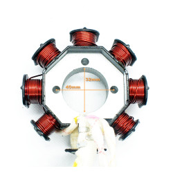 CEWKI ISKROWNIKA (STATOR) 8-ZWOJOWE CB 250CCM ZS 169FMM 5-kabli