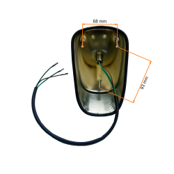 LAMPA TYŁ KOMPLETNA FD150-3 WEKTOR, JINLUN, RAVEN
