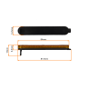 ODBLASK XIAOMI ZAŚLEPKA OSŁONY ŚRUB M365/PRO/1S