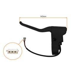 DŹWIGNIA KLAMKA RĄCZKA HAMULCA XIAOMI M365/PRO/PRO 2/1S
