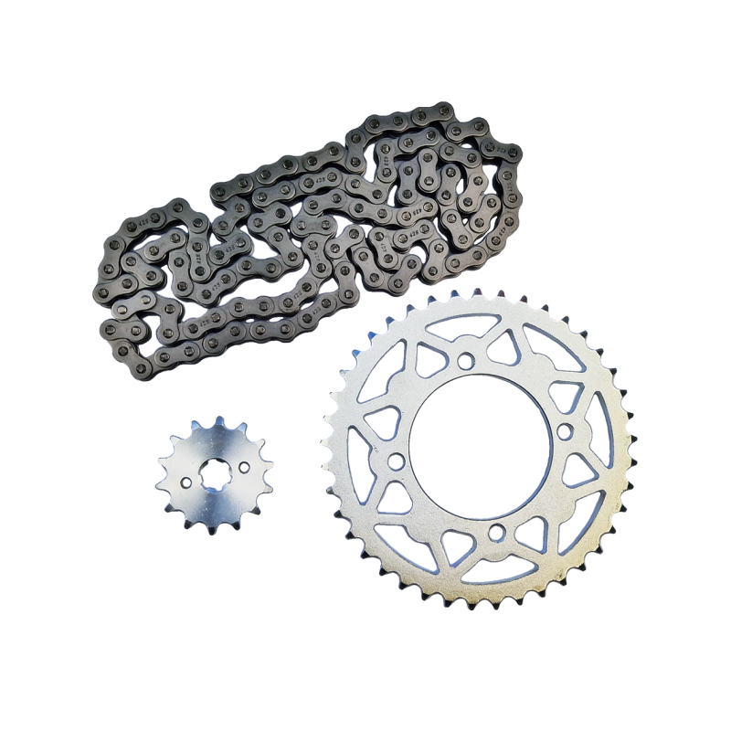 ZESTAW NAPĘDOWY CROSS 125 (14/41 (76MM) + ŁAŃCUCH 428-120L) Cross, Pitbike