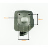 CYLINDER 2T 50CCM (40mm) (sw.12mm) KPL.- PEUGEOT BUXY POWIETRZE - ANH