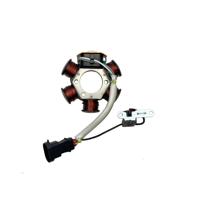 CEWKI ISKROWNIKA (STATOR) 6-ZWOJOWE (1 nieuzwojona) PIAGGIO ZIP 2T