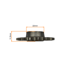 ZĘBATKA PRZÓD DO PRZEKŁADNI POCKET CROSS (T8F) 17 ZĘBÓW