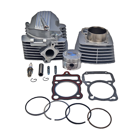 CYLINDER + GŁOWICA KPL. 4T 150CCM (62mm) - ROMET ZETKA ze świecą zapłonową