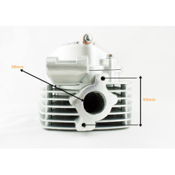CYLINDER + GŁOWICA KPL. 4T 150CCM (62mm) - ROMET ZETKA ze świecą zapłonową