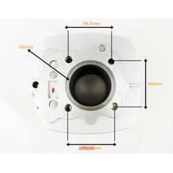 CYLINDER KPL. ROMET ZETKA 150CCM (62mm)