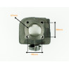 CYLINDER 2T 80CCM (47mm) (sw.10mm) KPL.-powietrze- SUZUKI KATANA, TGB -ANH