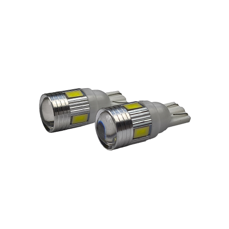 ŻARÓWKA LED T10 W5W 6 SMD 5730 10-30V migacz, 2szt - BEZ ECE