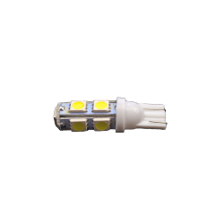 ŻARÓWKA LED W5W T10 9 LED SMD BARWA BIAŁA XENON - 2szt. - BEZ ECE