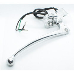 DŹWIGNIA SPRZĘGŁA Z MOCOWANIEM XT50 ŁOŚ, MOTOROWER -CHROM