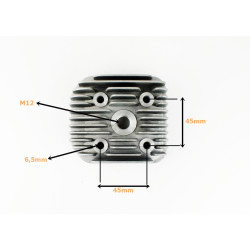 CYLINDER + GŁOWICA KPL. 2T 70CCM (47mm) YAMAHA BWS - SEE Tajwan