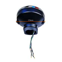 LAMPA PRZÓD KPL.YM50-8B (STREET, SUZUKI BANDIT 650) - żarówka H4 - BEZ ECE
