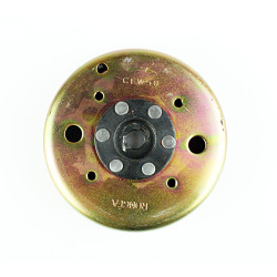KOŁO MAGNESOWE + CEWKI ISKROWNIKA (STATOR) GY6 4T