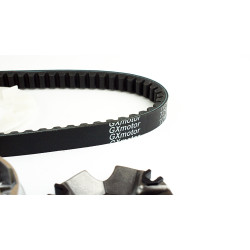 WARIATOR - SPRZĘGŁO PRZÓD KOMPLET GY6 4T + PASEK NAPĘDOWY KLINOWY 729