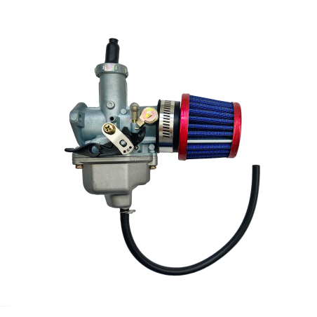 GAŹNIK ROMET ZETKA 4T PZ26 125-150CCM ,ROMET, JUNAK, ZIPP + FILTR POW. STOŻKOWY CZERWONY