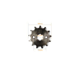 ZĘBATKA ZDAWCZA PRZÓD 428 13 ZĘBÓW ŚR.17mm M6