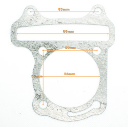USZCZELKA CYLINDRA GY6 4T 50CCM 139QMB