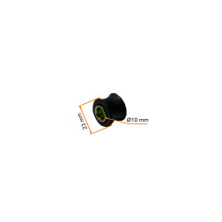 TULEJA TULEJKA METALOWO-GUMOWA AMORTYZATORA TYŁ fi 10mm, ATV, 2T, 4T CHOPPER