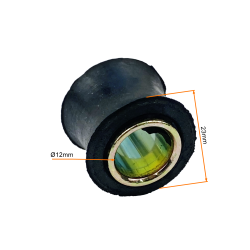 TULEJA TULEJKA METALOWO-GUMOWA AMORTYZATORA TYŁ fi 12mm, ATV, 2T, 4T CHOPPER