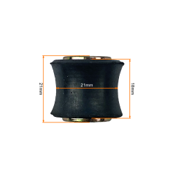 TULEJA TULEJKA METALOWO-GUMOWA AMORTYZATORA TYŁ fi 12mm, ATV, 2T, 4T CHOPPER