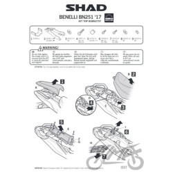 STELAŻ KUFRA TYŁ SHAD DO BENELLI BN251